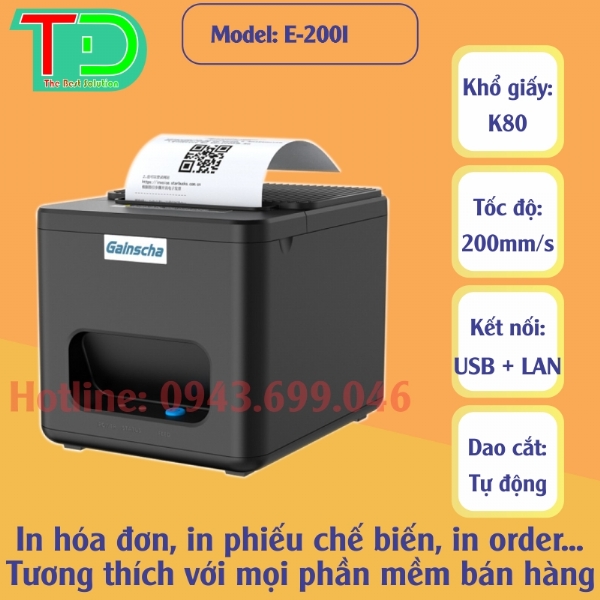Máy In Hóa Đơn Ganscha GA-E200I