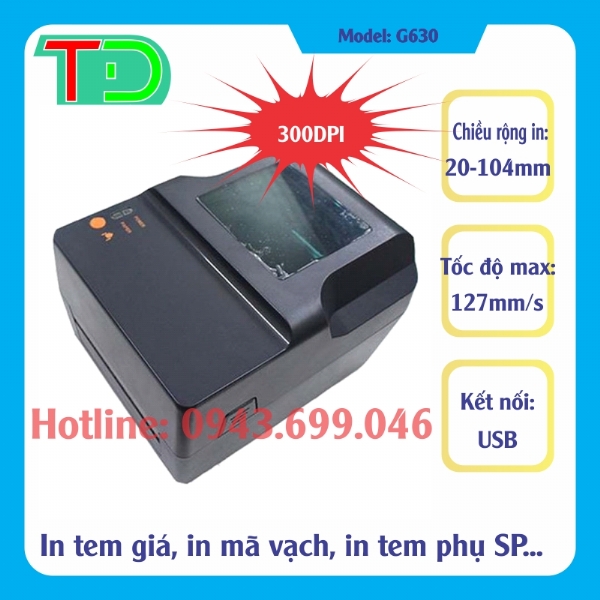 Máy In Mã Vạch Antech G630U